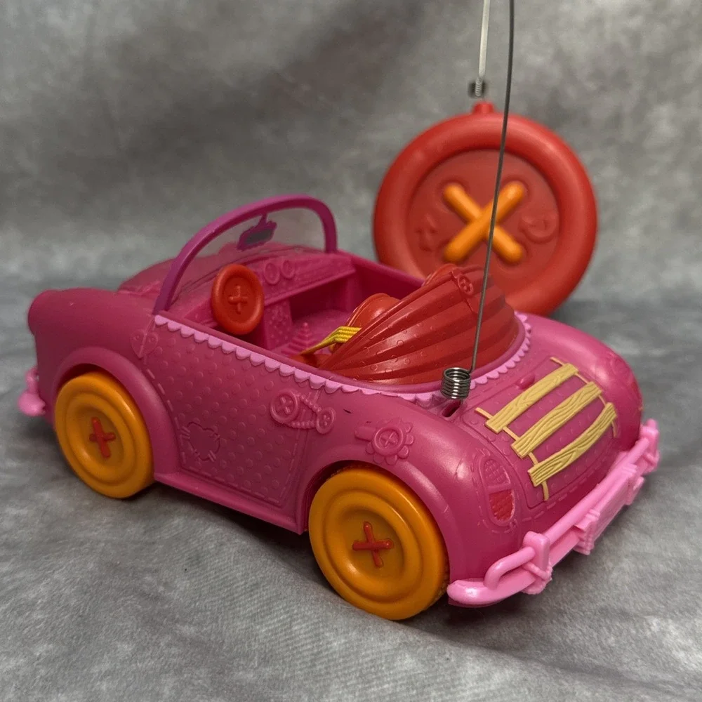 Lalaloopsy Rc Cruiser Red Pink Orange Remote Control Car Doll Vehicle 2011 Works